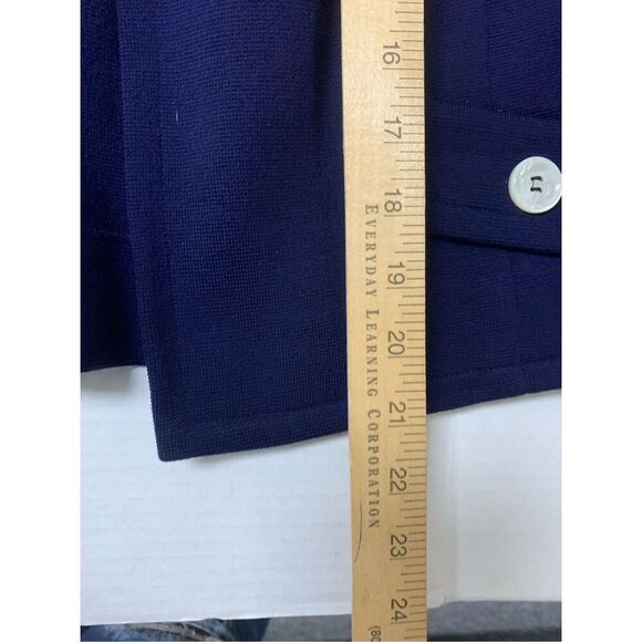 Vintage Wool Blazer style sweater - Picture 5 of 7